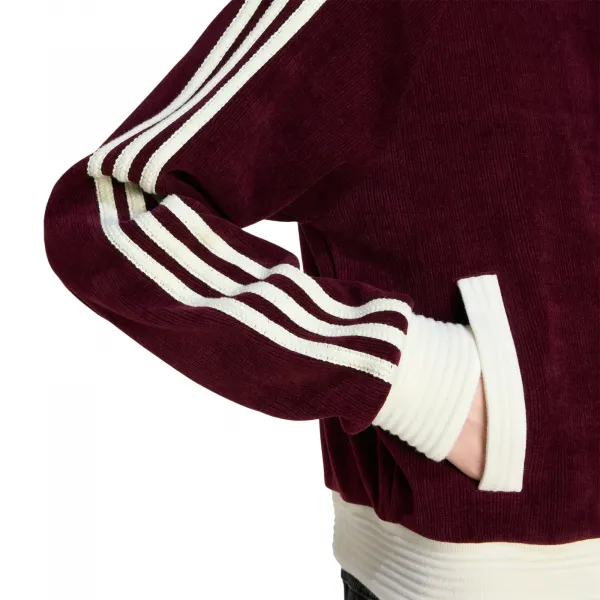 adidas Velour Knit Track Top W "Maroon" (KS0400)
