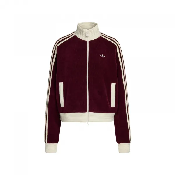 adidas Velour Knit Track Top W "Maroon" (KS0400)