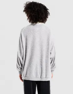 adidas Boucle Oversized Polo Crewneck W "Grey Two" (KS7791)