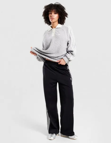 adidas Boucle Oversized Polo Crewneck W "Grey Two" (KS7791)