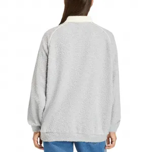 adidas Boucle Oversized Polo Crewneck W "Grey Two" (KS7791)