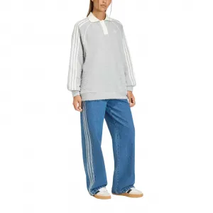 adidas Boucle Oversized Polo Crewneck W "Grey Two" (KS7791)