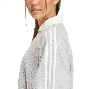 adidas Boucle Oversized Polo Crewneck W "Grey Two" (KS7791)