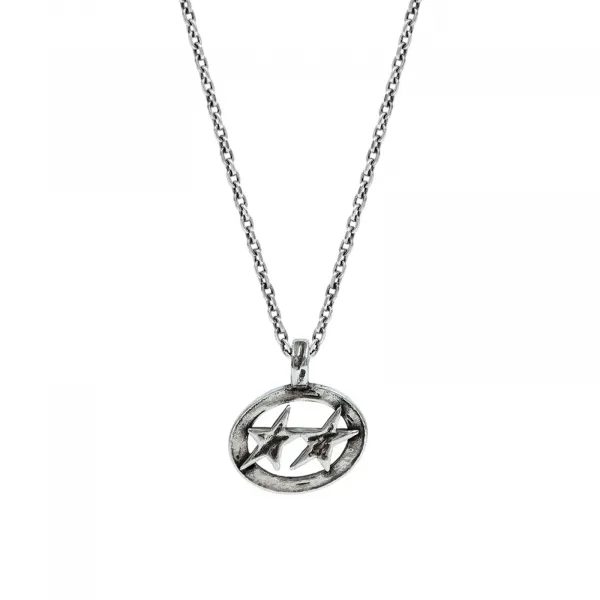 TwoJeys Superstar Necklace "Silver" (323626001-3)