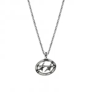 TwoJeys Superstar Necklace "Silver" (323626001-3)