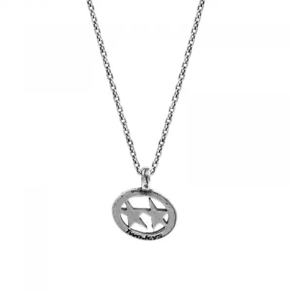 TwoJeys Superstar Necklace "Silver" (323626001-3)
