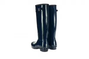 Hunter Gloss Tall Boots W "Navy Blue" (WFT1000RGL-COBALTBLU)