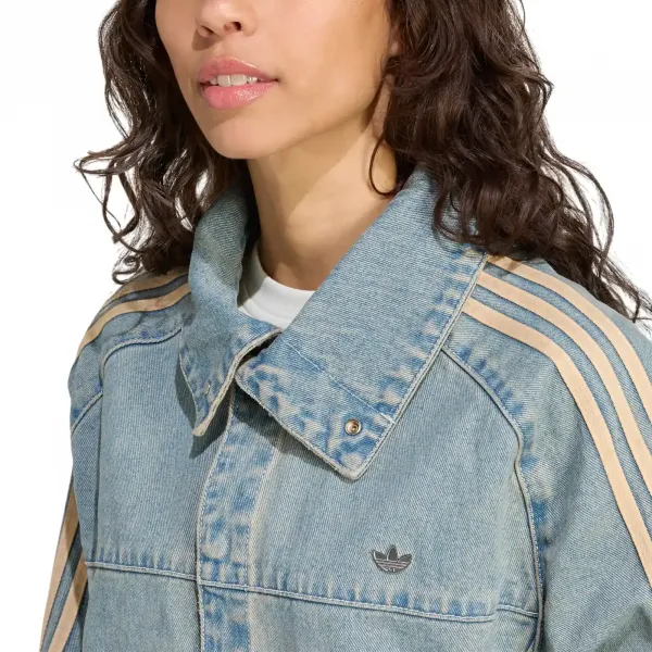 adidas Premium Essentials Denim Jacket W "Indigo Denim" (JY2872)