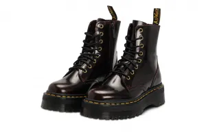 Dr. Martens Jadon Arcadia Leather Platform "Cherry Red" (DM24764600)