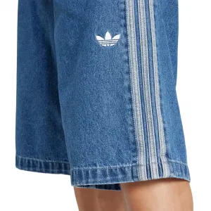 adidas Adicolor Denim Firebird Shorts "Medium Blue Denim" (JC6235)