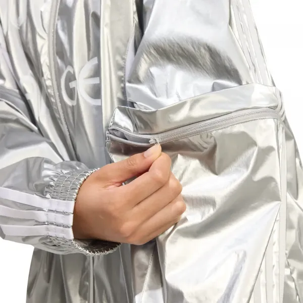 adidas Adilenium Season 4 Teamgeist Oversized Track Top W "Silver Metallic" (KE9784)