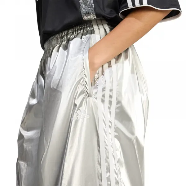 adidas Adilenium Season 4 Teamgeist Oversized Track Pants W "Silver Metallic" (KE9785)