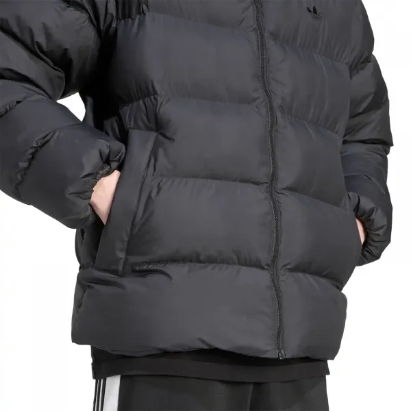 adidas Tonal Hooded Puffer Jacket "Black" (JX4123)