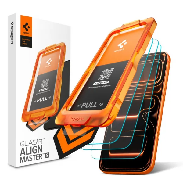 SPIGEN ALM GLAS.TR SLIM 3-PACK Ochranné sklá pre Apple iPhone 17 Pro Max