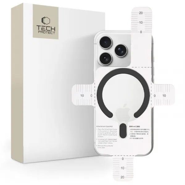 TECH-PROTECT MMP-200 Magsafe magnetický krúžok čierny
