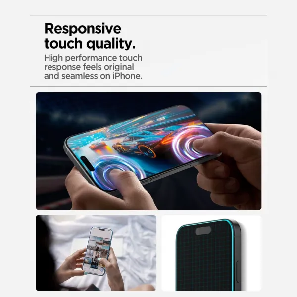SPIGEN ALM GLAS.TR SLIM 3-PACK Ochranné sklá pre Apple iPhone 17