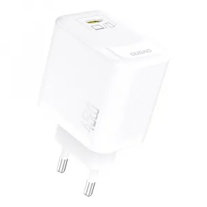 Dudao A28C nabíjačka + USB-C kábel, 45W, GaN, biela