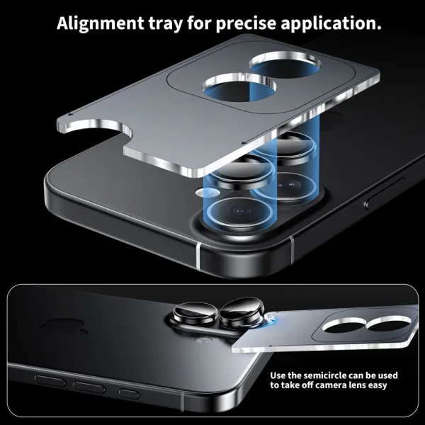 Tech-Protect CamRing Fit ochranné sklo na kameru na Xiaomi Poco M8 Pro / Redmi Note 15 Pro 5G / 15 Pro Plus 5G, čierne