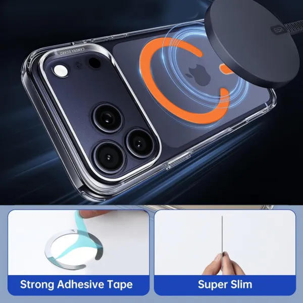TECH-PROTECT MMP-200 Magsafe magnetický krúžok oranžový