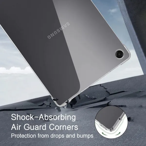 Tech-Protect FlexAir kryt na Samsung Galaxy Tab A9 / A11 8.7'', priesvitný