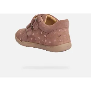 Pink Girls Shoes for First Steps Geox Macchia Girl - Girls