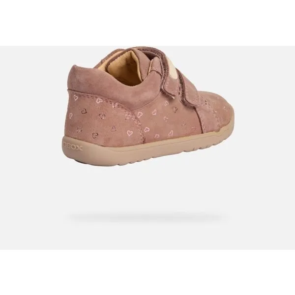 Pink Girls Shoes for First Steps Geox Macchia Girl - Girls