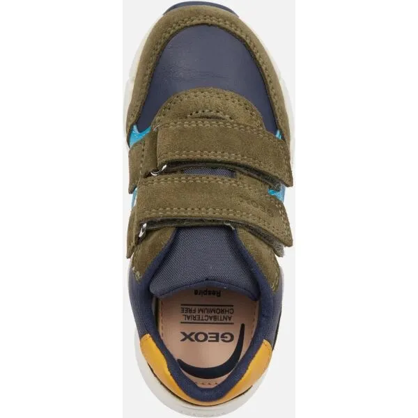 Khaki boys' shoes for the first steps Geox Flexyper Mini Boy - Boys