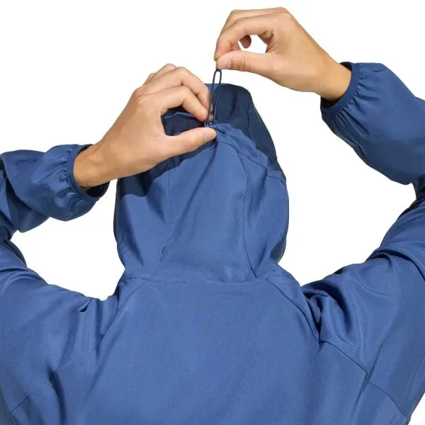 adidas RUN ESSENTIALS JACKET M Pánska športová bunda, tmavo modrá, veľkosť