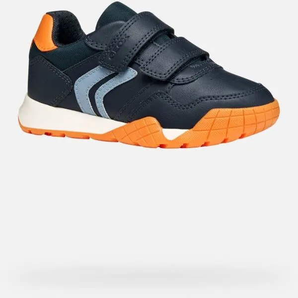 Dark blue boys' sneakers Geox Rann-e - Boys