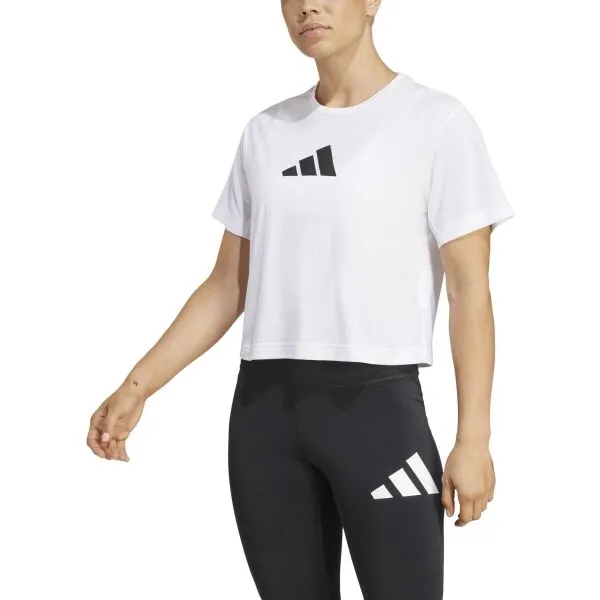 adidas WE BL TEE Dámske športové tričko, biela, veľkosť