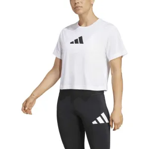 adidas WE BL TEE Dámske športové tričko, biela, veľkosť