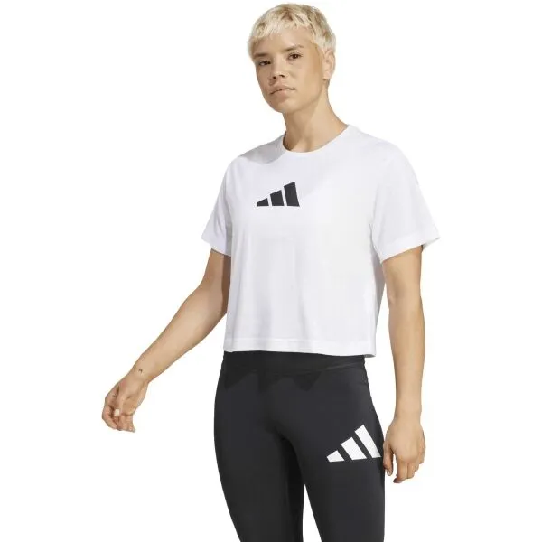 adidas WE BL TEE Dámske športové tričko, biela, veľkosť