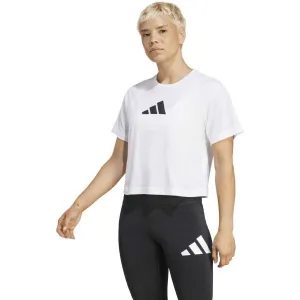 adidas WE BL TEE Dámske športové tričko, biela, veľkosť
