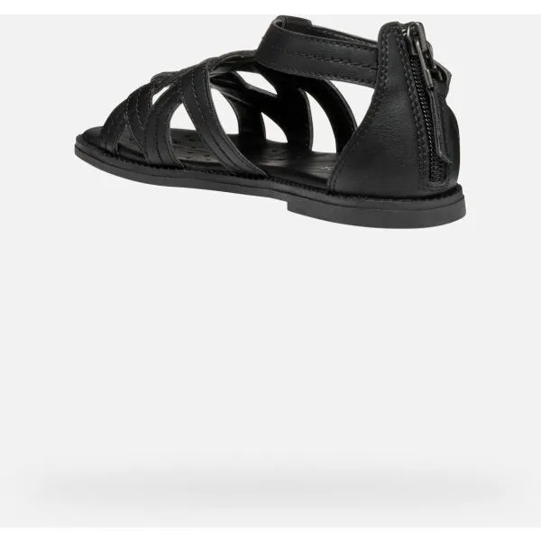 Black Girls' Sandals Geox Karly - Girls