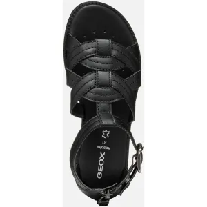 Black Girls' Sandals Geox Karly - Girls