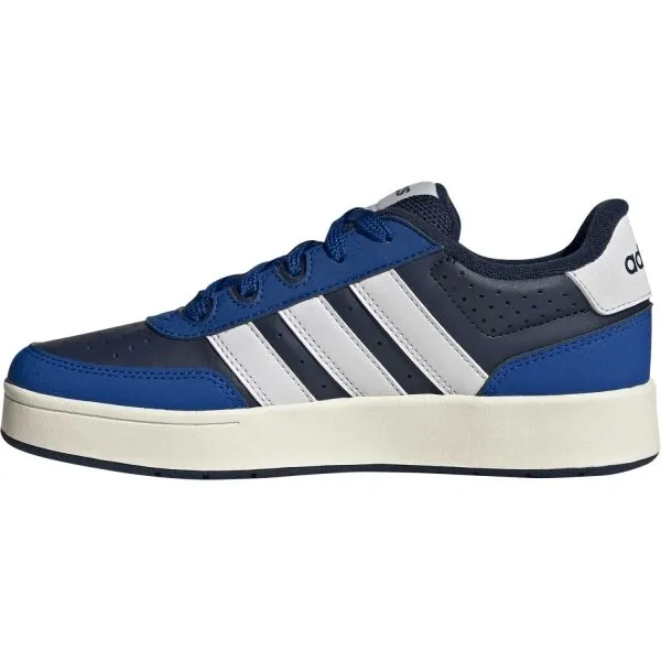 adidas BREAKBASE J Detská voľnočasová obuv, tmavo modrá, veľkosť 36