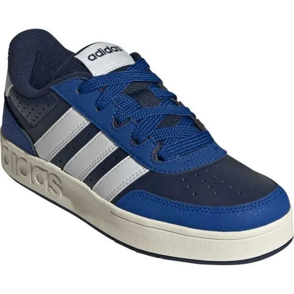 adidas BREAKBASE J Detská voľnočasová obuv, tmavo modrá, veľkosť 36