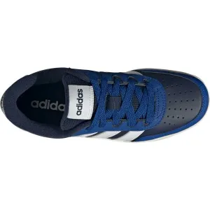 adidas BREAKBASE J Detská voľnočasová obuv, tmavo modrá, veľkosť 36