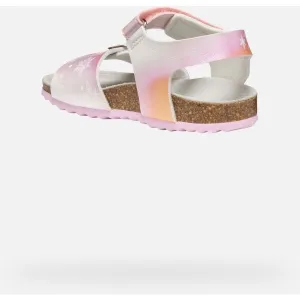 Pink Girls' Sandals Geox Adriel - Girls
