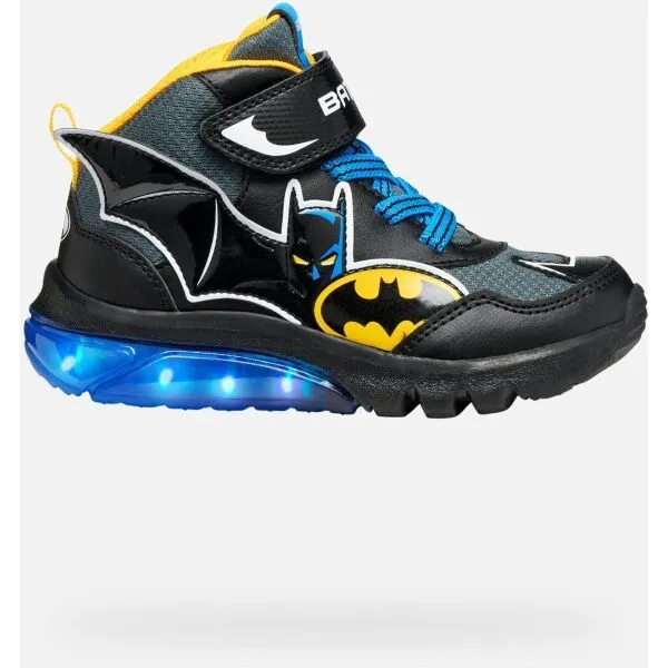 Black boys' sneakers Geox Ciberdron - Boys