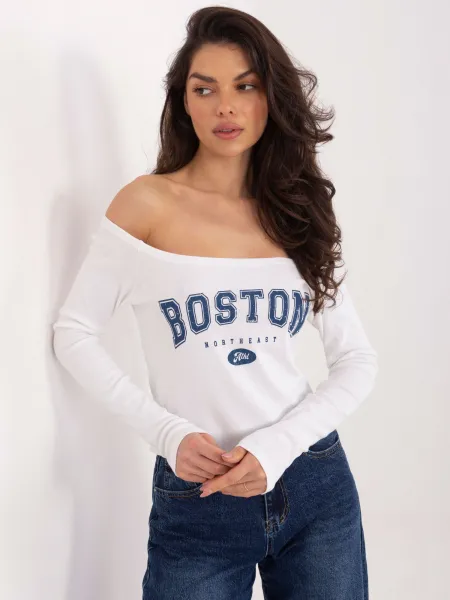 Blúzka s nápisom Boston