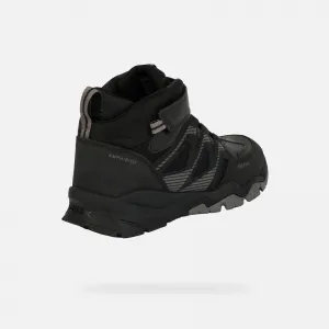 Čierne chlapčenské tenisky Geox Montrack B ABX