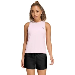 adidas RUN ESSENTIALS TANK W Dámske športové tielko, lososová, veľkosť
