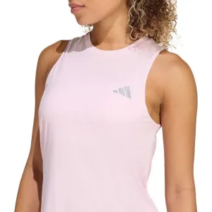 adidas RUN ESSENTIALS TANK W Dámske športové tielko, lososová, veľkosť