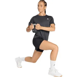 adidas WE MIN CREW TEE Dámske tričko, čierna, veľkosť
