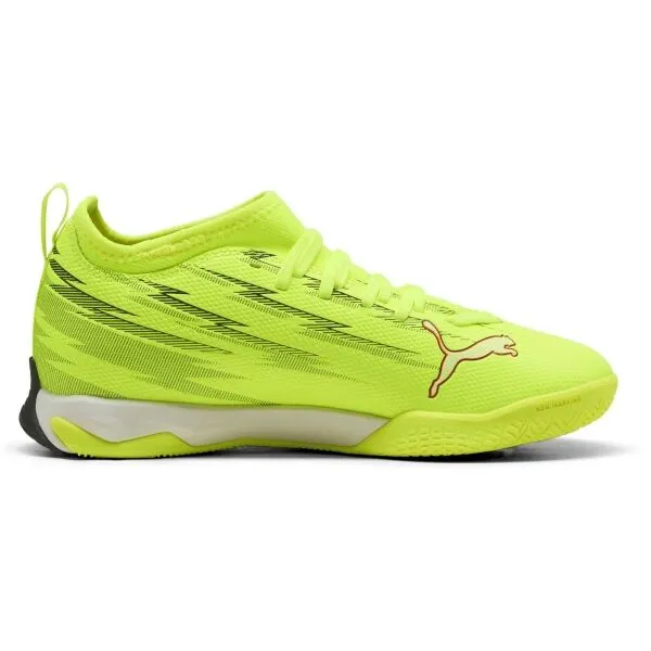 Puma ULTRA 6 MATCH IT JR Detské sálovky, žltá, veľkosť 33