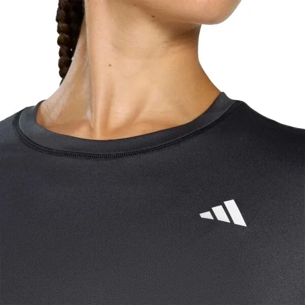adidas WE MIN CREW TEE Dámske tričko, čierna, veľkosť
