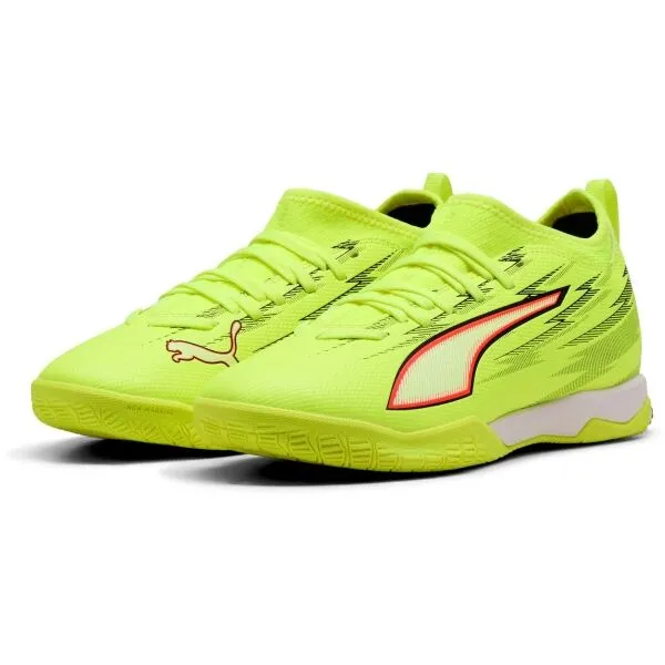 Puma ULTRA 6 MATCH IT JR Detské sálovky, žltá, veľkosť 33