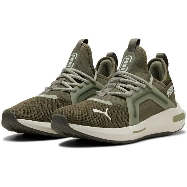 Puma SOFTRIDE ENZO 5 Pánska obuv na voľný čas, khaki, veľkosť 46