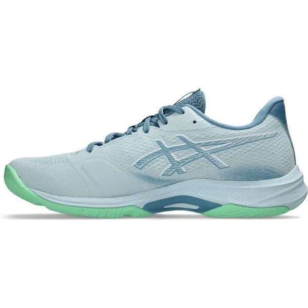 ASICS NETBURNER BALLISTIC FF 4 Pánske halové topánky, svetlomodrá, veľkosť 44.5